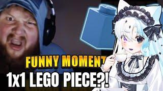 1x1 LEGO PIECE IS VILE | Aquwa Reacts to "Caseoh's Funniest Clips"