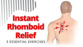 Relieve Rhomboid Muscle Pain: 3 Essential Exercises