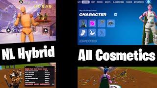 How To Go In Game With All Skins! | Troll Friends! | Unreleased Skins | Fortnite Dev | NL Hybrid |
