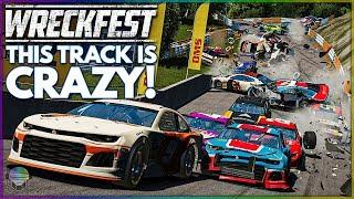 THIS TRACK IS CRAZY! | Wreckfest | NASCAR