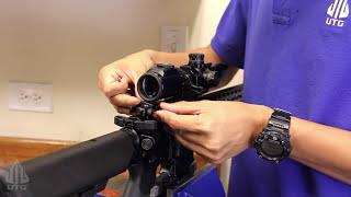 Introduction and How to Install Your Leapers UTG Low Profile Flip-up Sights MNT-755 and 955