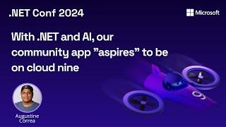 With .NET and AI, our community app "aspires" to be on cloud nine