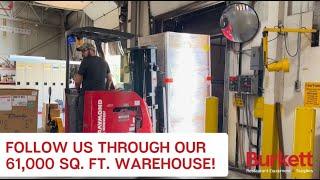 Burkett Restaurant Equipment & Supplies Warehouse & Operations