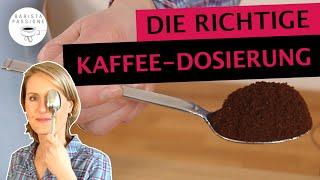 Kaffee richtig dosieren | Wie viel Löffel pro Tasse? Wie viel Kaffeepulver für 1 Tasse?