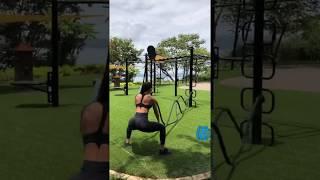 Outdoor Circuit Workout MoveStrong Equipment At Costa Rica Resort