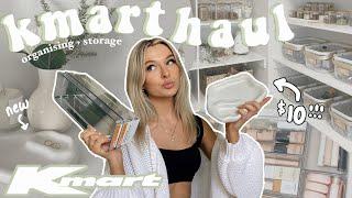 KMART HAUL 2023 | home decor, organisation, storage ideas