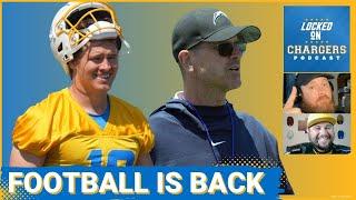 Opening Day: Jim Harbaugh and Justin Herbert Set to Begin Biggest Training Camp in Franchise History