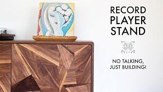 Building a Record Player Stand - NO TALKING, JUST BUILDING!