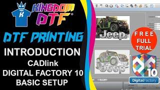  How to Setup Cadlink Digital Factory 10 with Rasterization, Knock Outs & more - Step by Step