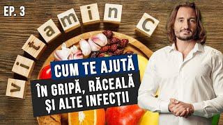 Dr. Cezar: VITAMINA C [Episod 3/4] - Gripă, Răceală, alte infecții [Cât, cum, când?]