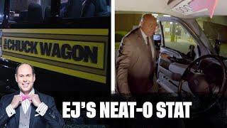 Bus Driver Chuck Drives Inside Crew Through Security Gate | NBA on TNT