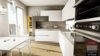 Progetto cucina Evolution, Scavolini.