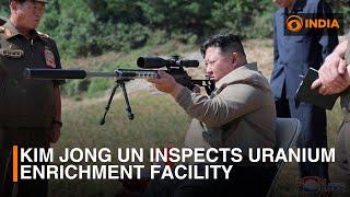 Kim Jong Un inspects uranium enrichment facility | DD India