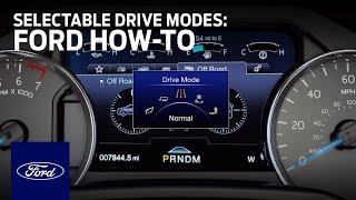 How to Use Selectable Drive Modes | Ford How-To | Ford