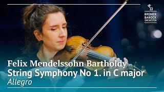 Felix Mendelssohn Bartholdy: String Symphony No. 1 in C major, III. Allegro