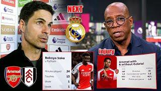 Arsenal vs Fulham 2-1 Saka is BACK! GUNNERS Ready for WAR Against Real MadridIan Wright Reaction