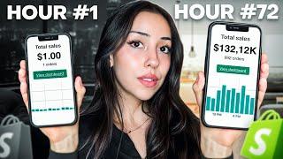 I Tried Shopify Dropshipping For 72 Hours (It worked)