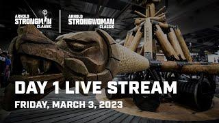 Day 1 | 2023 Arnold Strongman Classic | Full Live Stream