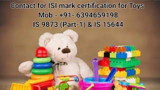 Lab setup and training for Non Electric Toys- IS 9873 (Part-1) :2019