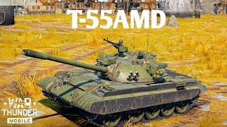 New Russian T-55AMD Gameplay - War Thunder Mobile