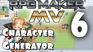 RPG Maker MV Tutorial #6 - The Character Generator