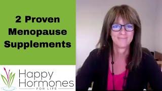 2 menopause supplements that are credible HRT alternatives