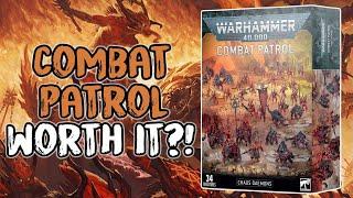 SHOULD YOU BUY THIS?! New Chaos Daemons Combat Patrol! │ Warhammer 40k 9th Edition