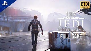 Star Wars Jedi: Fallen Order - [100% FULL GAME WALKTHROUGH] - [PS5 4K60 GAMEPLAY] - No Commentary