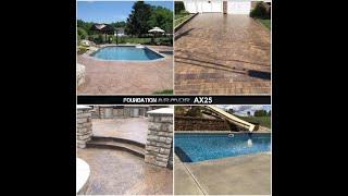 Armor AX25 Siloxane Infused High Gloss Acrylic Concrete Sealer - Great Pool Deck Sealer!