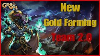 Gems of War: Gold Farming Team 2.0 Purple Dragon (Amethialas) 779,580 Gold Per Hour. #turnbasedrpg