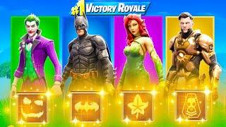 The RANDOM BOSS Challenge in Fortnite (Joker, Batman, Ivy & Midas Rex)