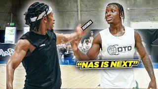 The MOST FEARED HOOPER ON YOUTUBE vs D1 Leading Scorer Gets SPICY! | Zae vs Byrd 1v1