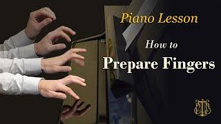 Piano technique: prepare fingers, play Mozart’s Rondo Alla Turka evenly and naturally
