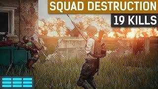 19 Kill Destruction | PUBG Squad Game w/ Liquid Sambty & FaZe Fuzzface