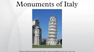 Monuments of Italy