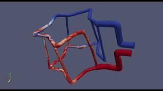 Multiphase Modelling in 'Mod2' Conformal Channel