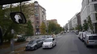 D: Berlin. Germany. Exploring the City from a Bus. October 2017