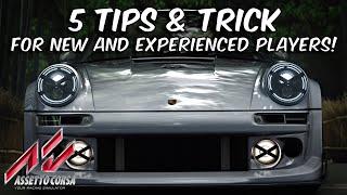 5 Tips and Tricks for Assetto Corsa even Veterans might not know!