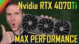 4070Ti MAX Performance, DLSS Upscaling + Frame Generation - 9 Games - 4 Ultrawide Resolutions