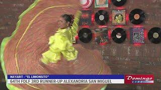 64th Annual Feria de las Flores 2nd Runner-Up Alexandria San Miguel "El Limonsito"