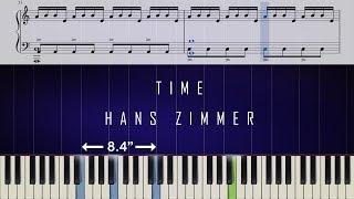 Hans Zimmer - Time (Inception) - Piano Tutorial + SHEETS