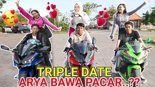 PACARANARIK ARYA SAPUTRA TRIPLE DATE TOURING KE PUNCAK BERUJUNG BERANTEM?! | Mikael TubeHD