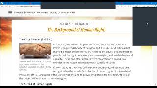 Human Rights cont  September 14, 2024