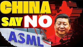 ASML'S GAMBLE! China Say NO To Outdated EUV Machines