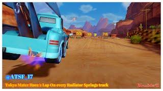 Cars 2 The Video Game | Tokyo Mater Race in Radiator Springs