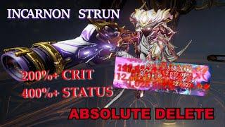 The ONLY Strun Incarnon build you ever need | Warframe 1999