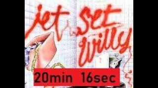 Jet Set Willy on ZX Spectrum. Complete Any% speedrun in 20m16s