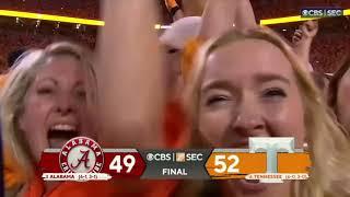 Tennessee Radio Call of THE EPIC #3 Alabama vs. #6 Tennessee 10.15.2022