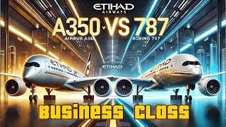 Luxus in den Wolken: Business Class Test - Etihad Airways Boeing 787 vs. Airbus A350 ⭐⭐⭐⭐⭐