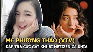 MC Phương Thảo (VTV) đáp trả cực gắt: “Ăn gì em cúng” khi bị netizen cà khịa dựa hơi chồng